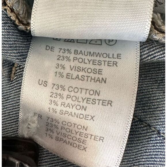 Articles of Society Women’s Blue‎ High Rise Straight Leg Jeans Size 28 - Picture 7 of 8